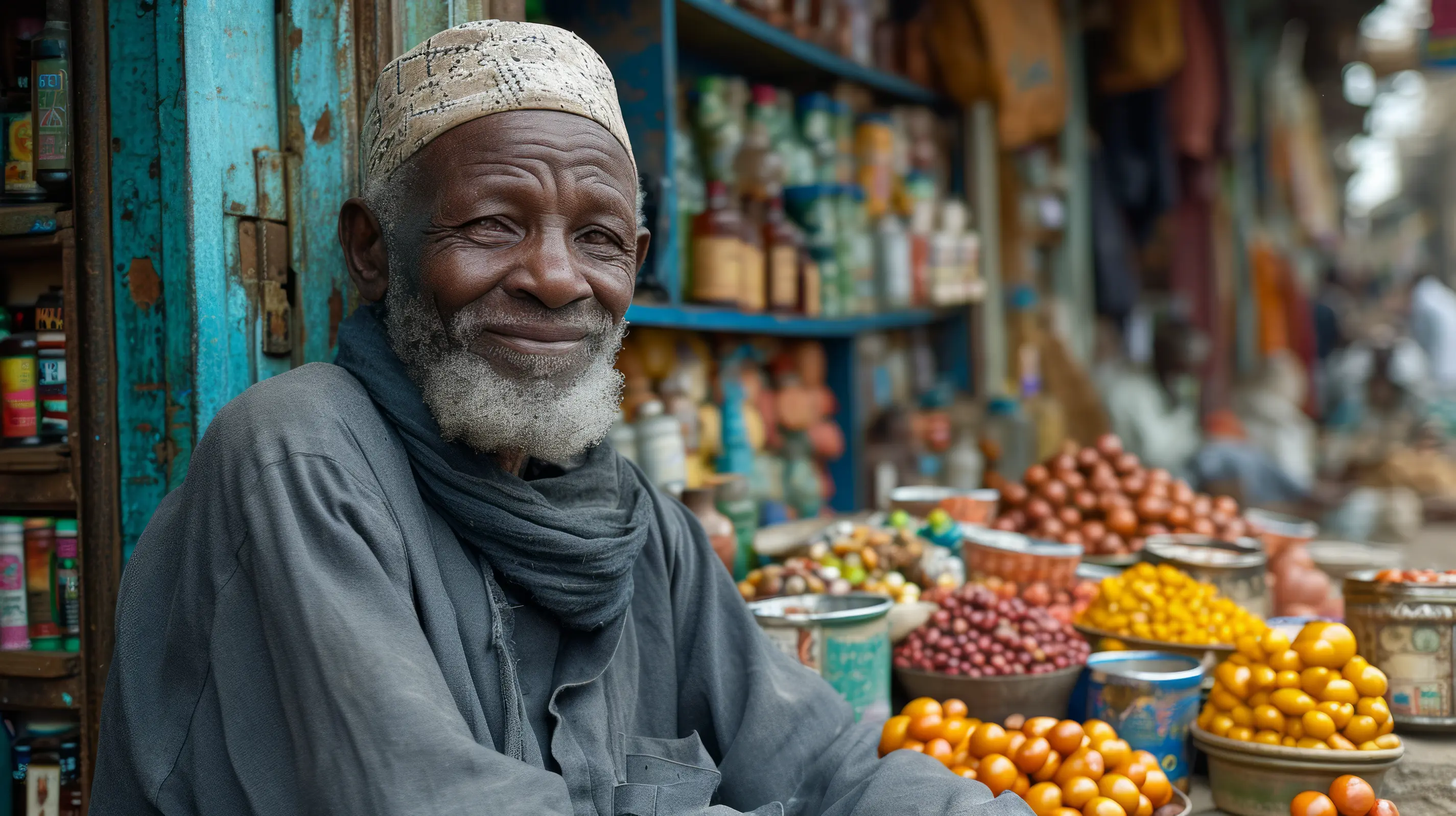A Market tales in smiles