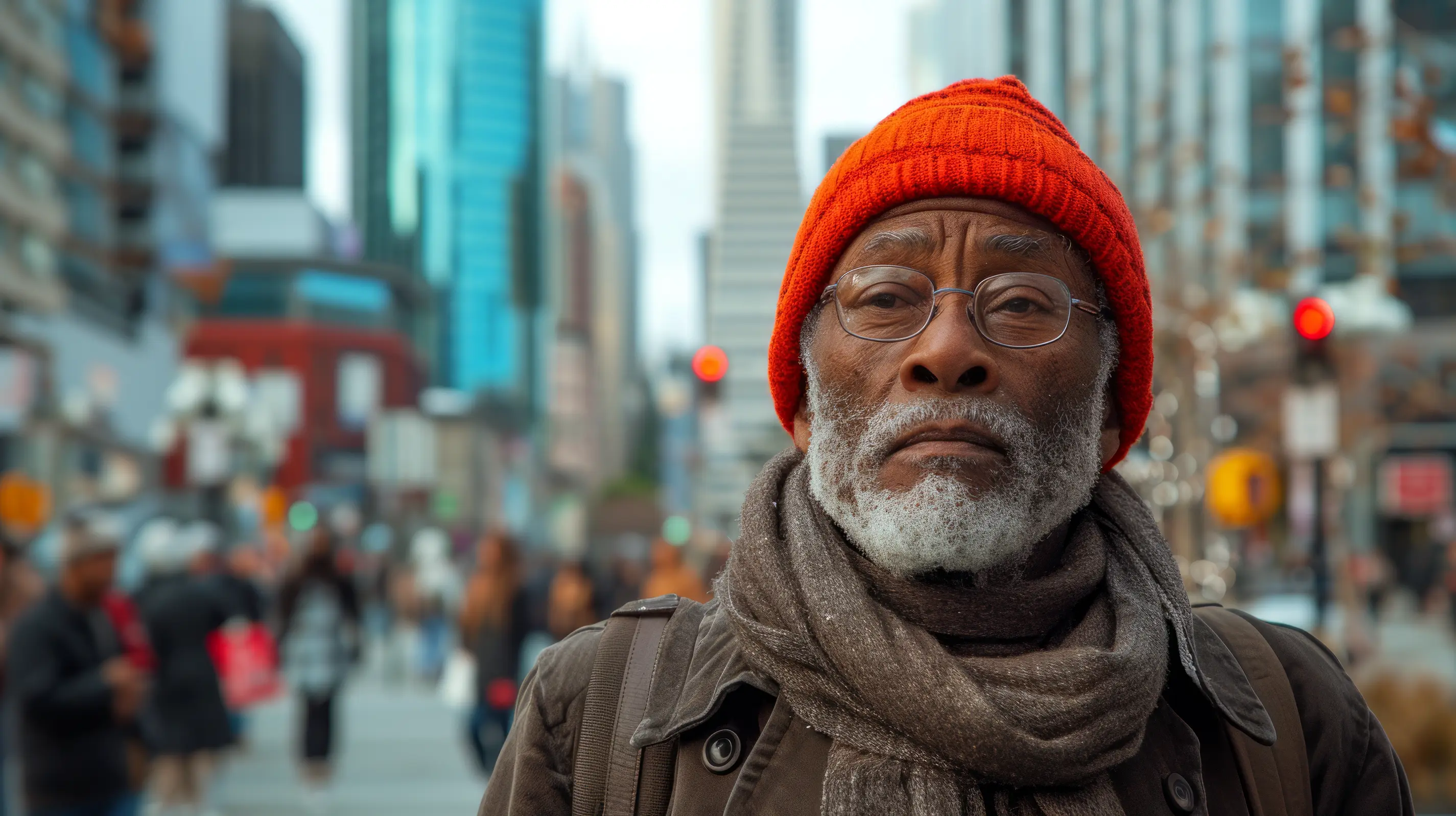A City soul in contemplation