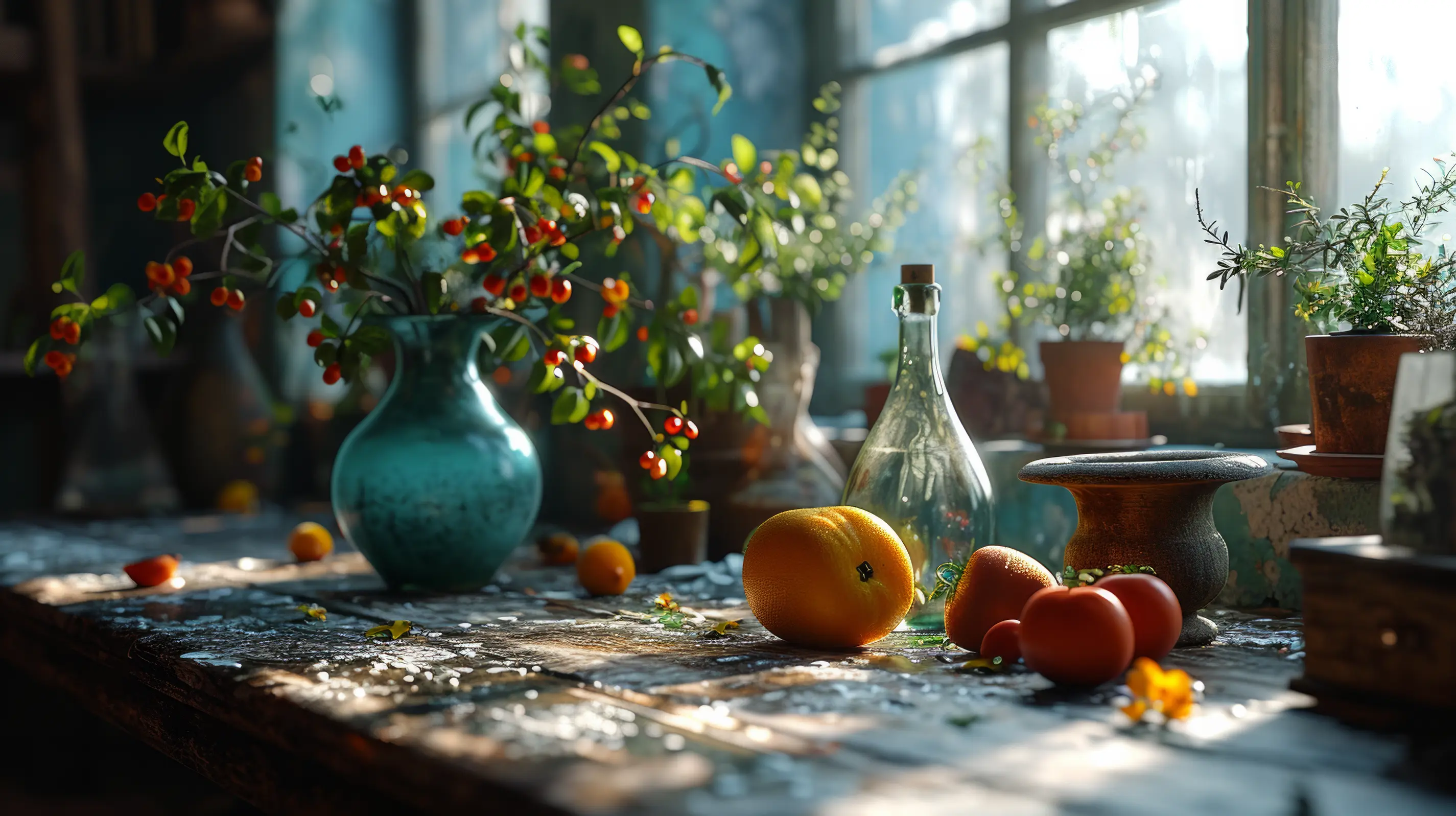 A Berry soft morning glow