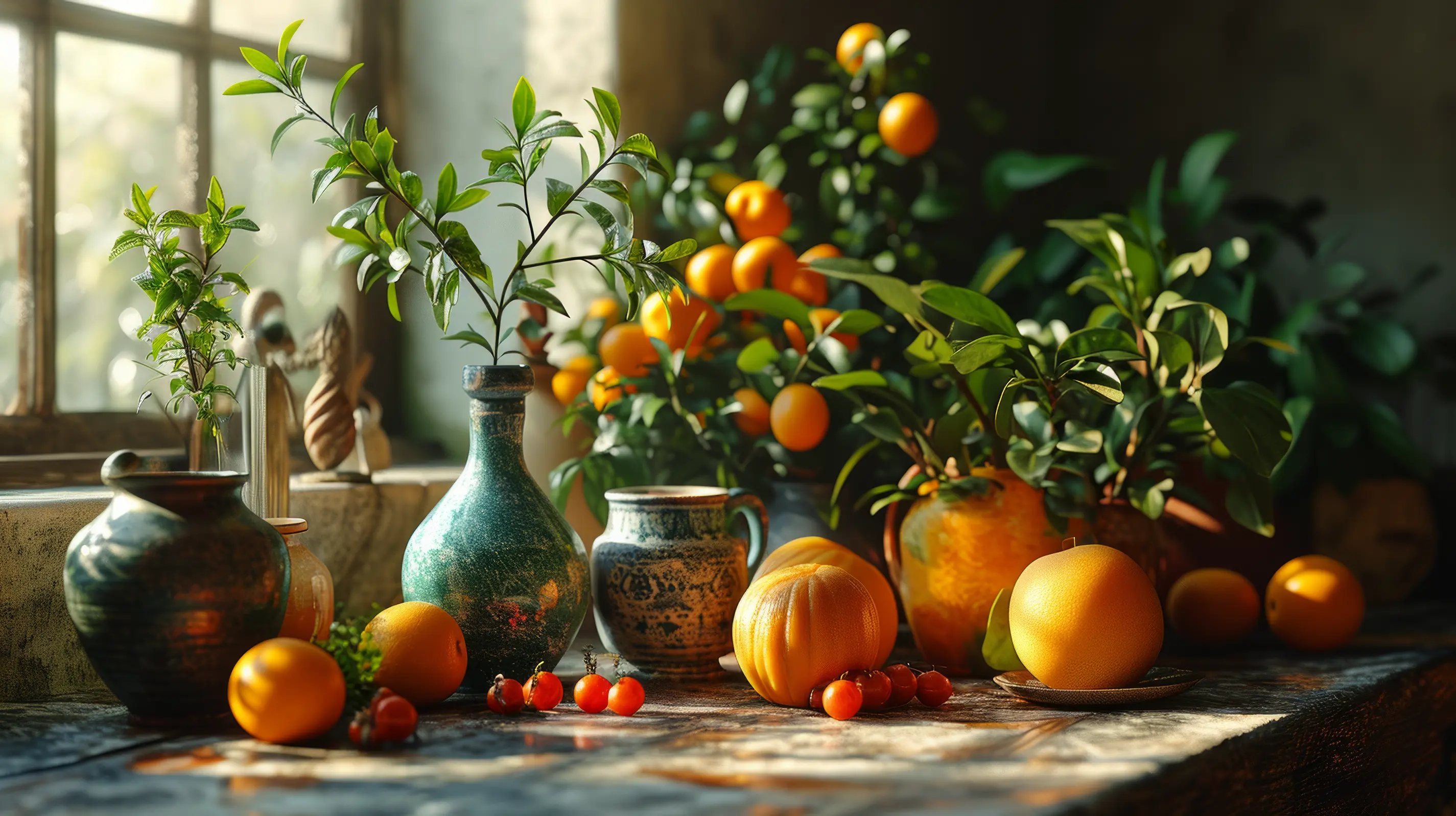 A Verdant citrus harmony